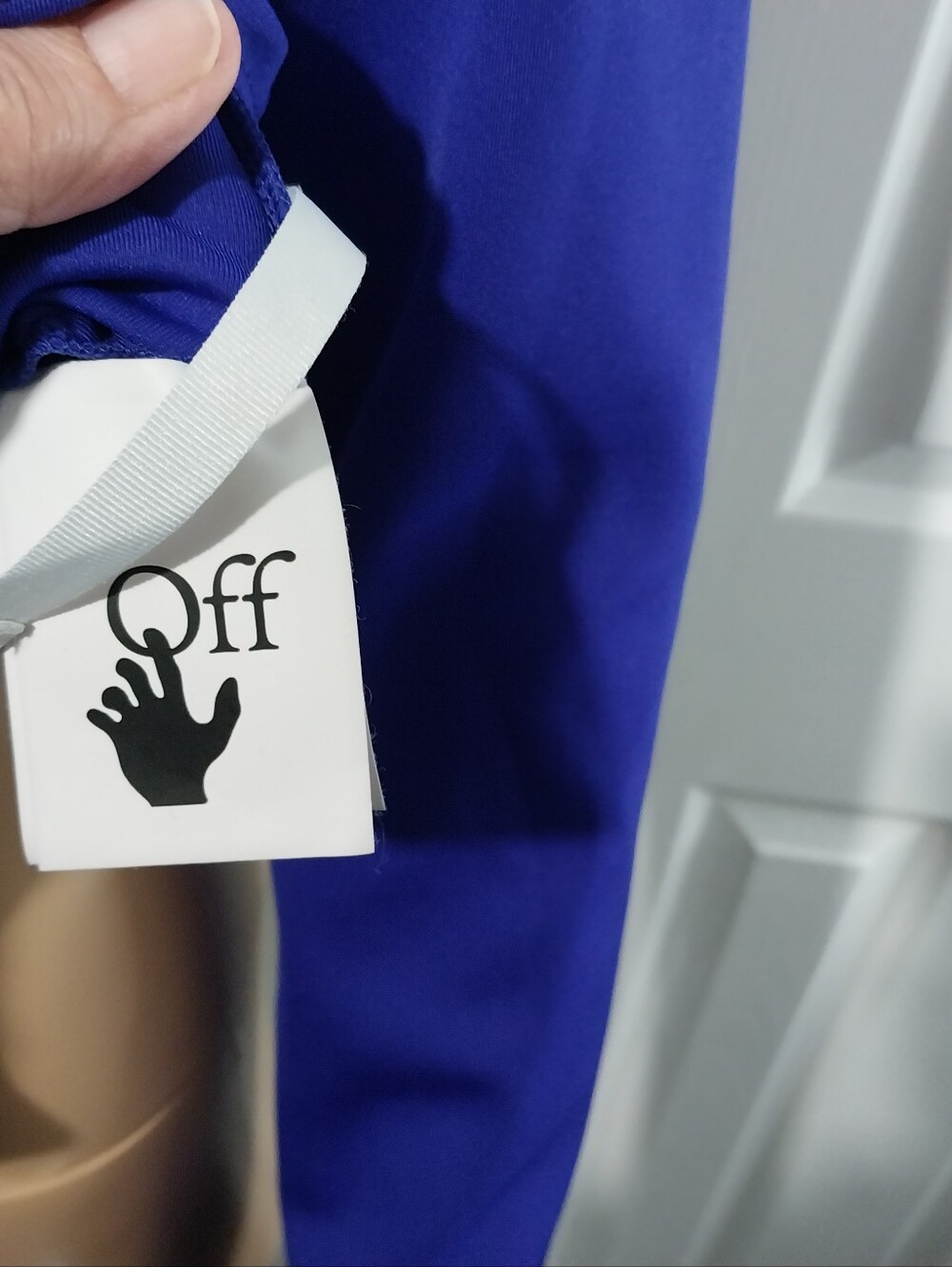 Off-White C/O Virgil Abloh Embossed Bodysuit, NWOT, Size‎ 42 - Picture 7 of 11